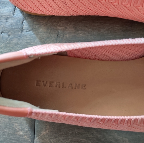 Everlane Day Glove ReKnit Ballet Flat Coral Pink - Picture 5 of 15
